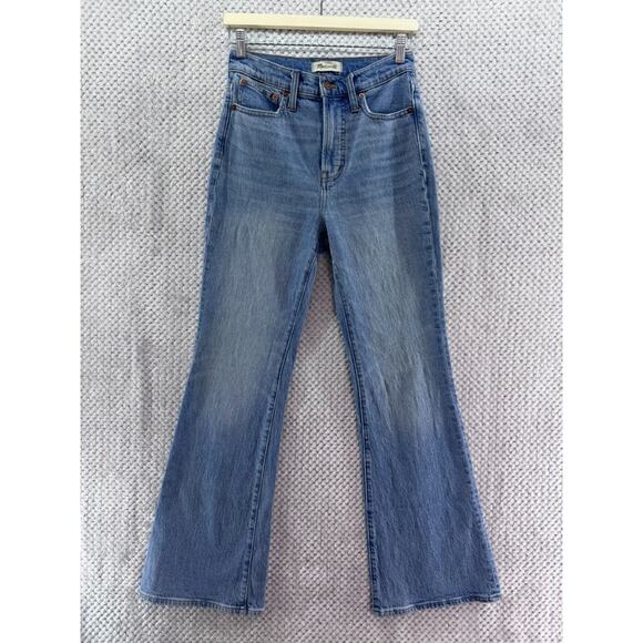 Madewell Jeans Womens 25 Blue Medium Wash The Perfect Vintage Flare Festival - Picture 2 of 16